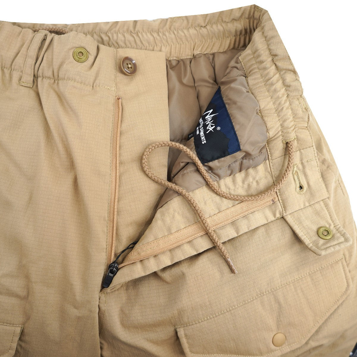 Engineered Garments×NANGA 23AW Airborne Down Pant - Beige - Flame