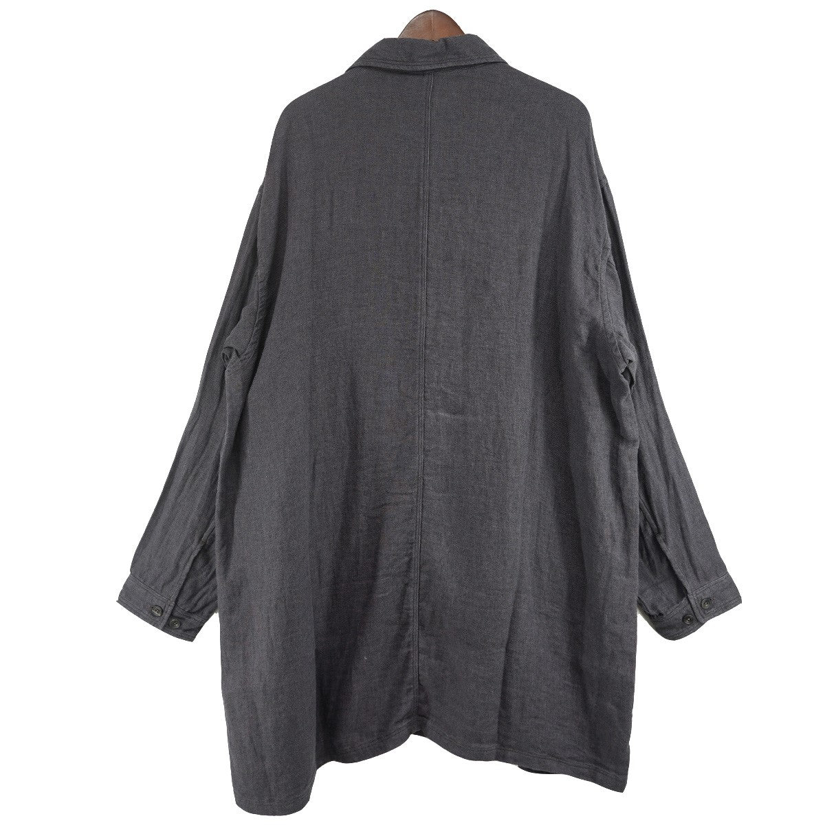 COLINA Atelier Shirts リネンラミー アトリエ シャツ コート 古着・中古-3枚目のアイテム画像
