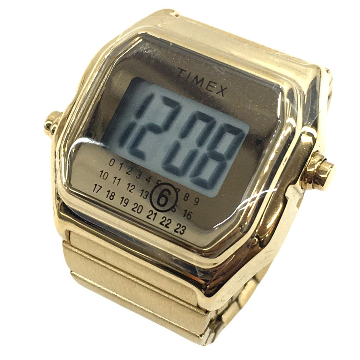 25AW MM6 × Timex T80 Ring Watchリングウォッチ ロゴ 時計 指輪 アクセサリー