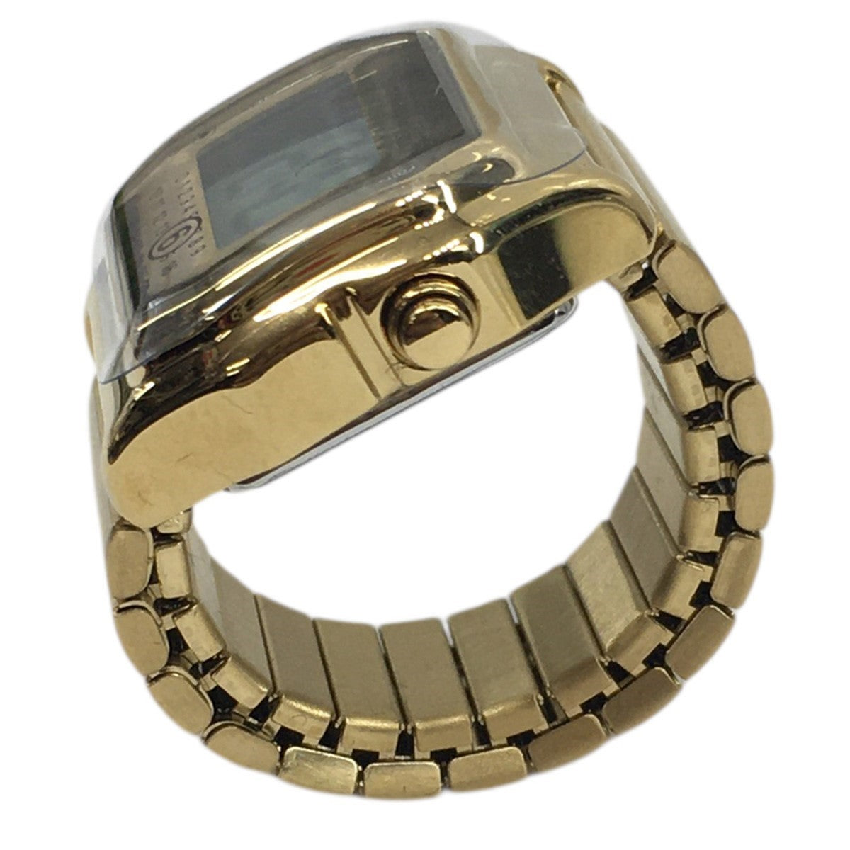 25AW MM6 × Timex T80 Ring Watchリングウォッチ ロゴ 時計 指輪 アクセサリー