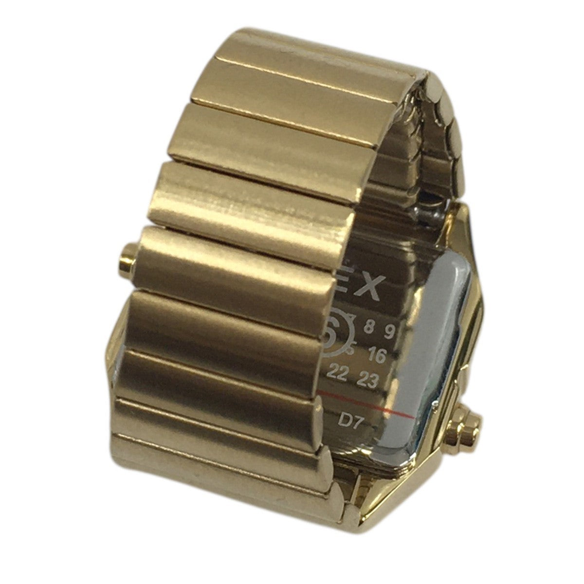 25AW MM6 × Timex T80 Ring Watchリングウォッチ ロゴ 時計 指輪 アクセサリー