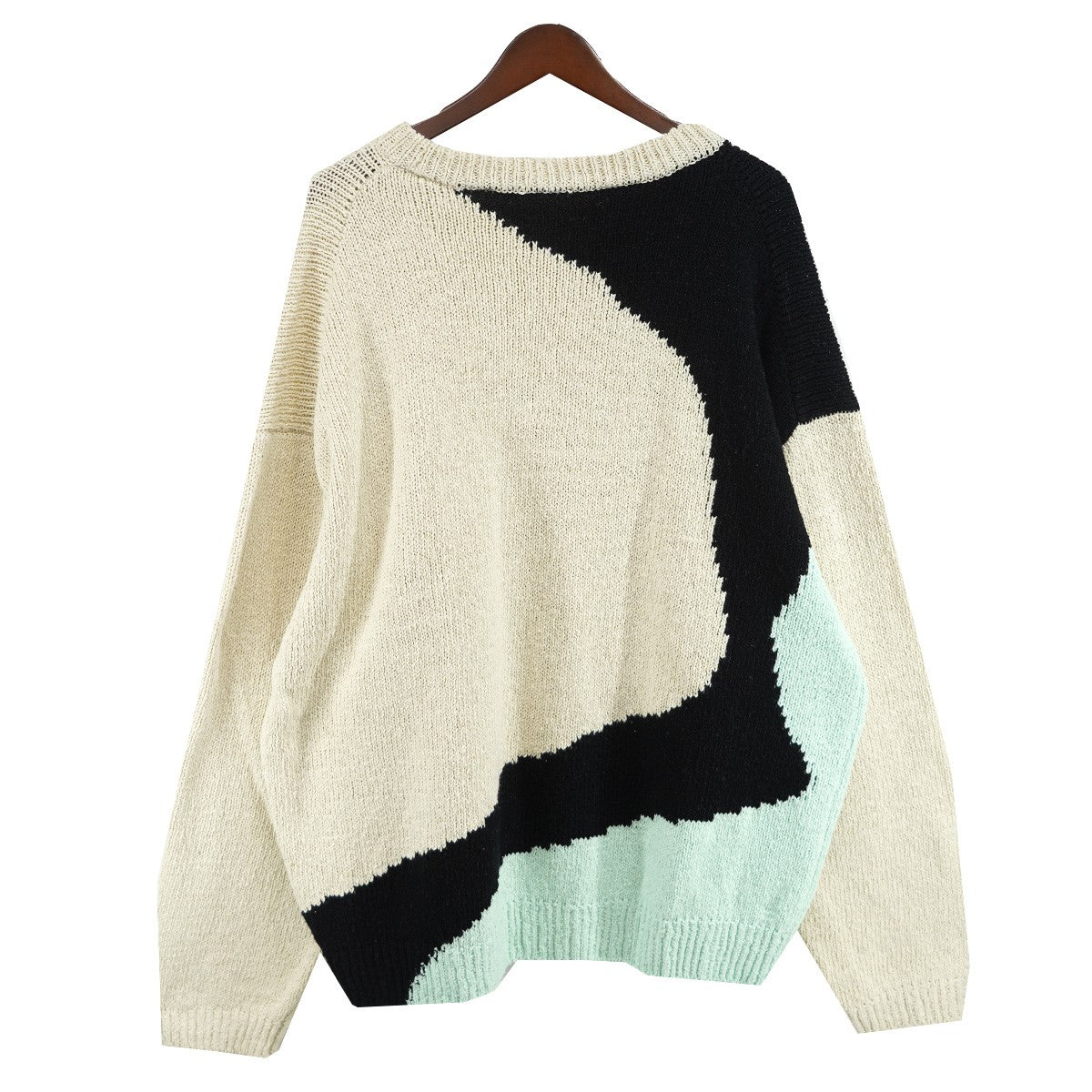 YOKE(ヨーク) 23SS INTARSIA COTTON CREW NECK SWEATERインターシャ