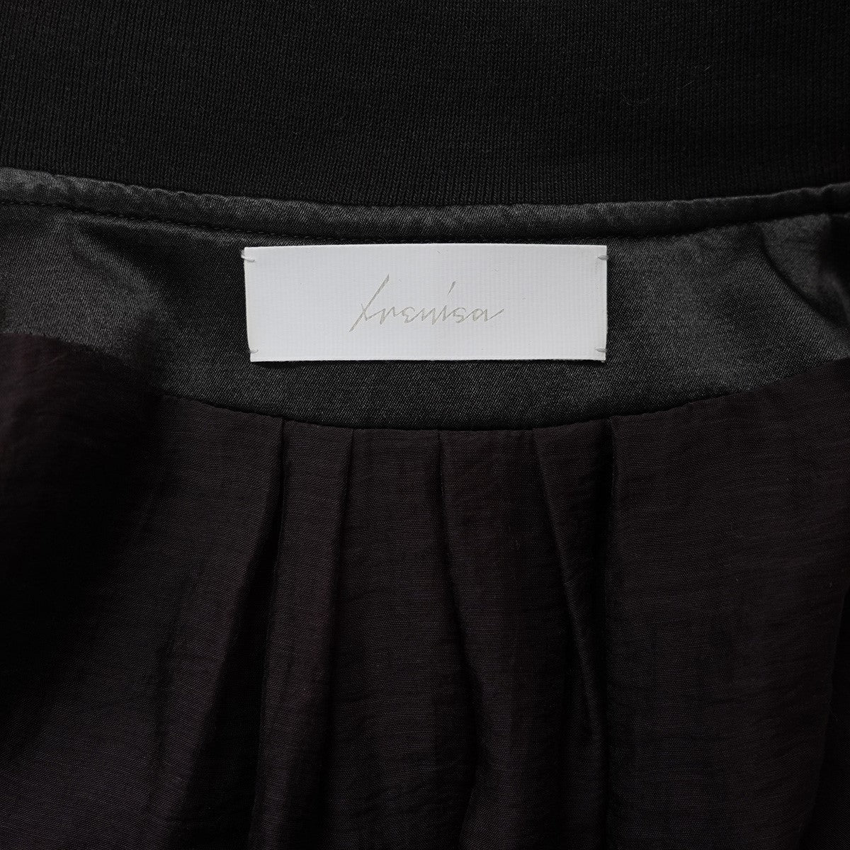 IRENISA(イレニサ) 25SS Bomber Jacket （Smoke Gray）ウール シルク