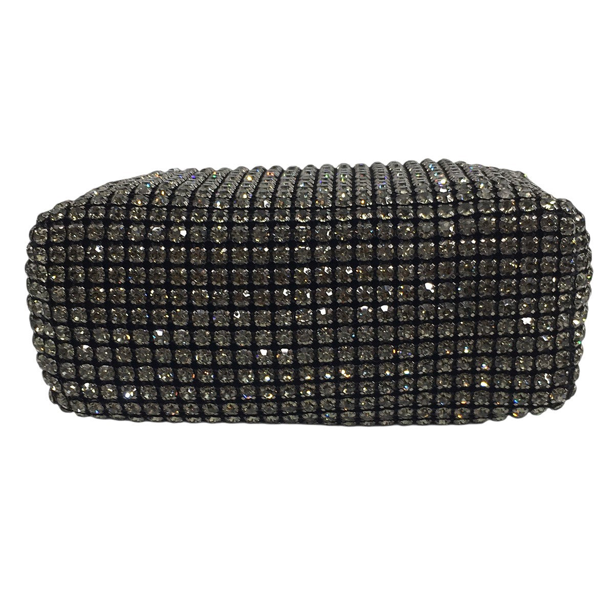 ALEXANDER WANG HEIRESS MEDIUM POUCHロゴ ラインストーン メッシュ ポーチ ミニ ハンドバッグ 鞄 古着・中古-7枚目のアイテム画像
