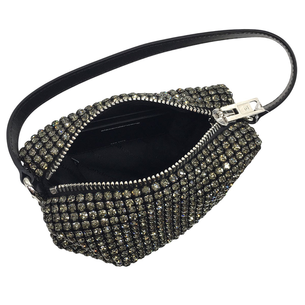 ALEXANDER WANG(アレキサンダーワン) HEIRESS MEDIUM POUCHロゴ ライン 