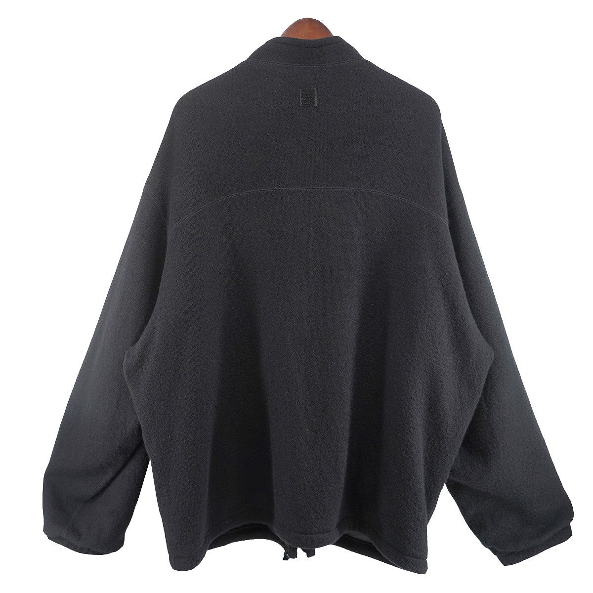 25AW ssstein john 別注 W／C FLEECE JACKETウールコットン フリース オーバーサイズ ジャケット ブルゾン