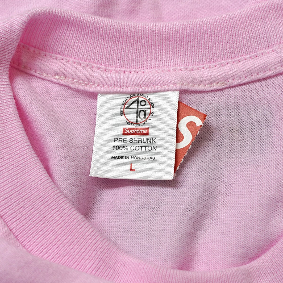 Supreme 25SS 40 Acres Malcolm X Teeロゴ 40エーカーズマルコム X Tシャツ 古着・中古-5枚目のアイテム画像