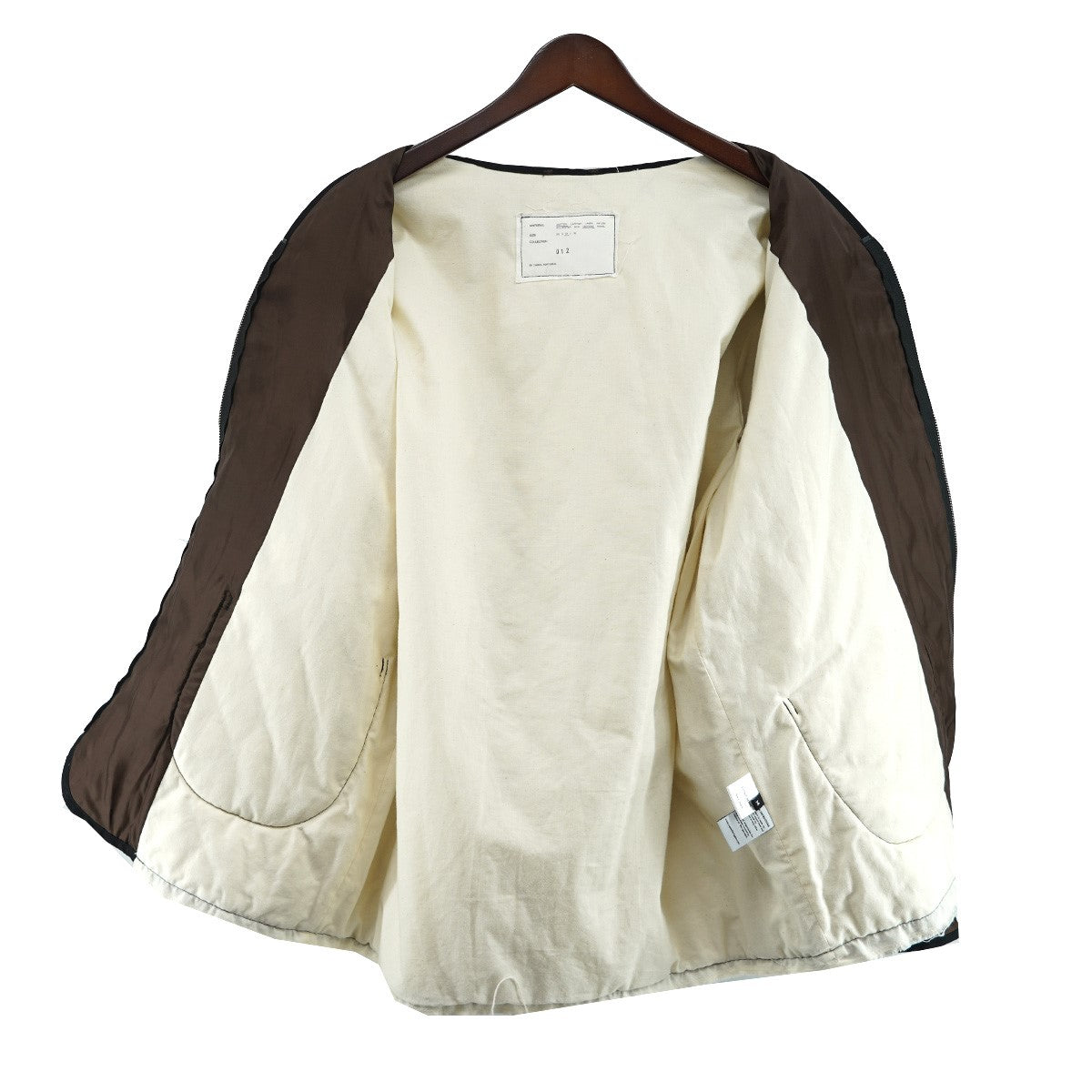 QUILTED LINING JACKET 裾切りっ放し加工 キルテッド キルティング ジャケット