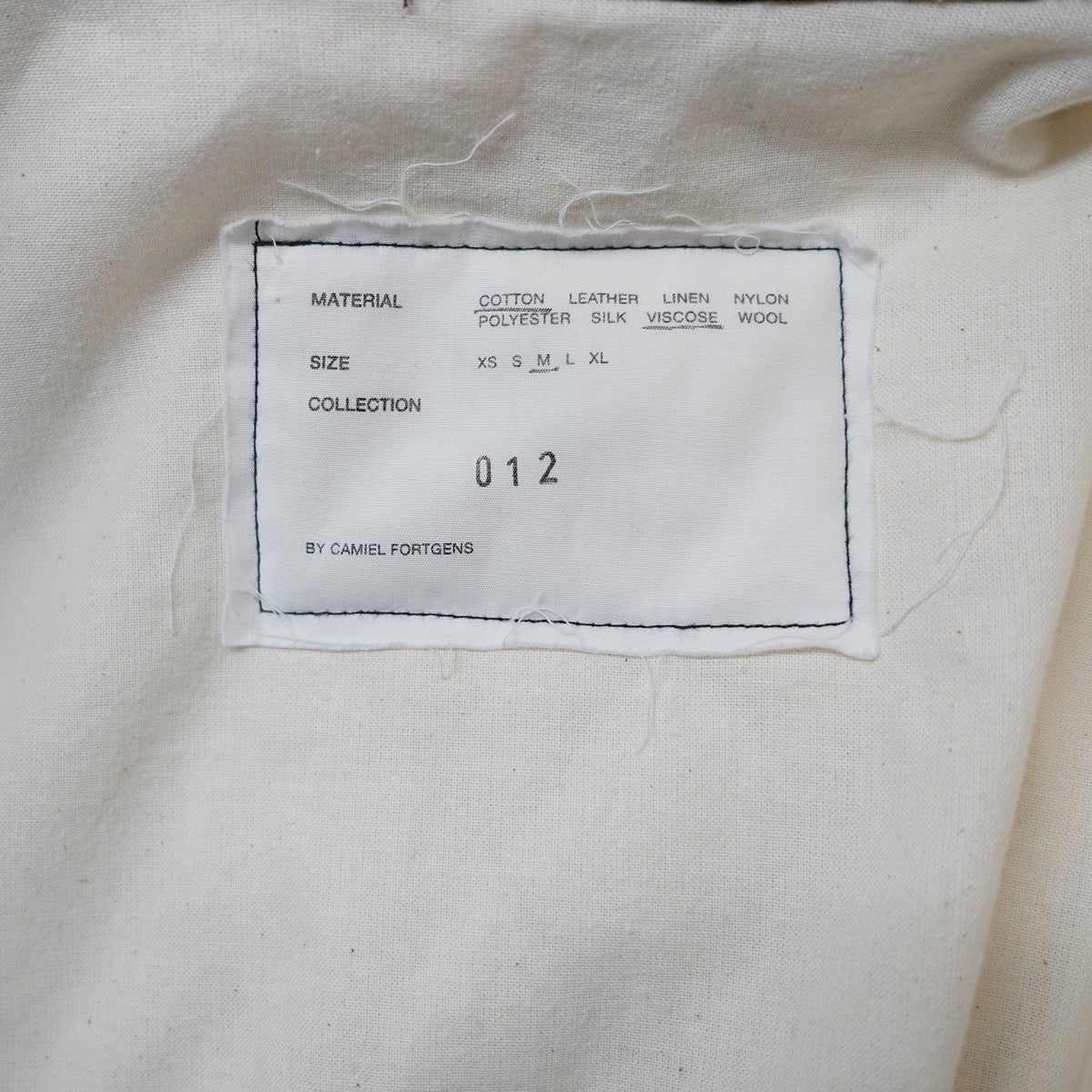 QUILTED LINING JACKET 裾切りっ放し加工 キルテッド キルティング ジャケット