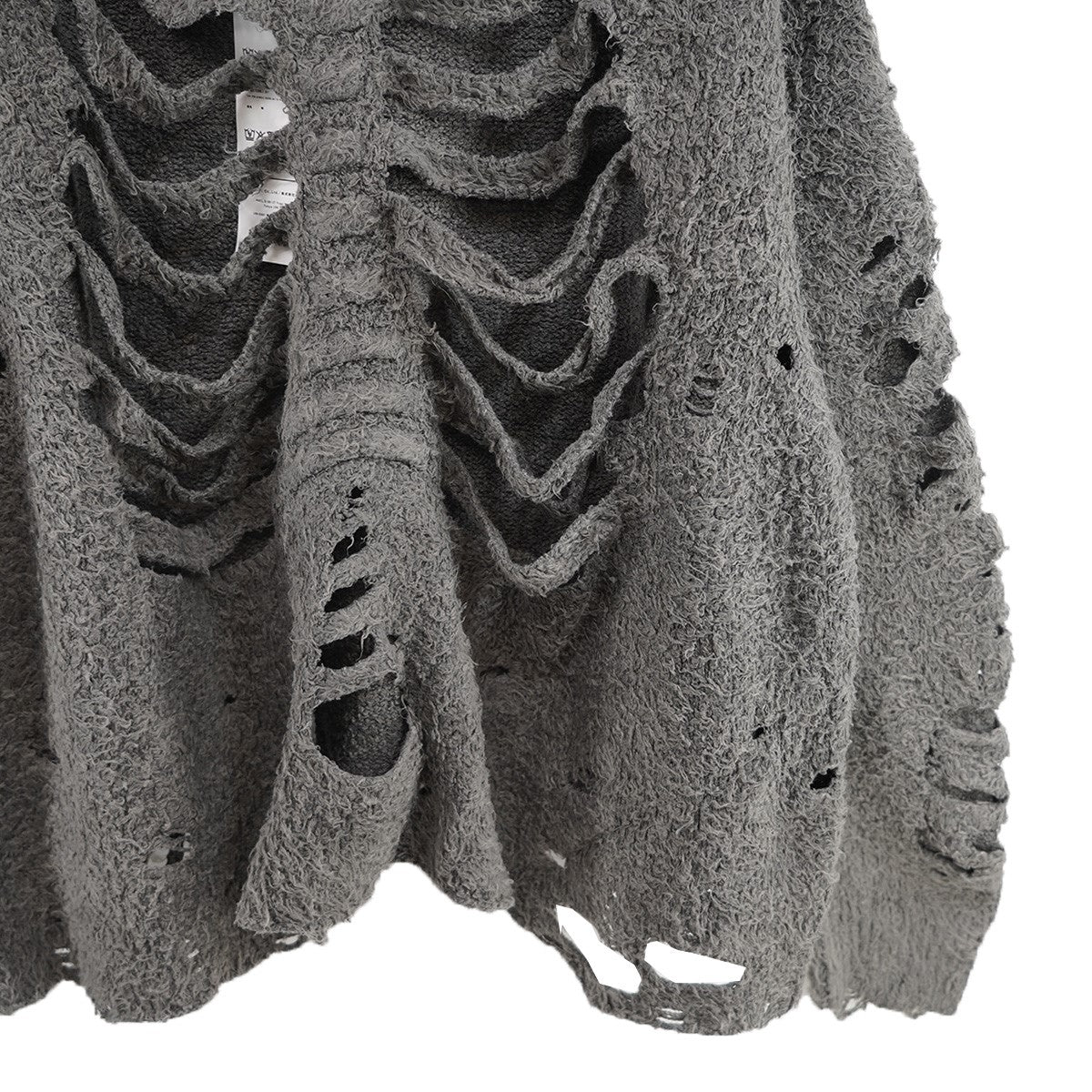 doublet(ダブレット) 25AW RIBCAGE KNIT PULLOVER製品加工 リブケージ