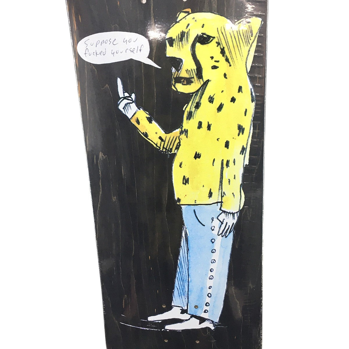 Supreme 23AW Neil Blender Cheetah Skateboardロゴ ニールブレンダー チーター スケードボード スケボー デッキ 古着・中古-2枚目のアイテム画像