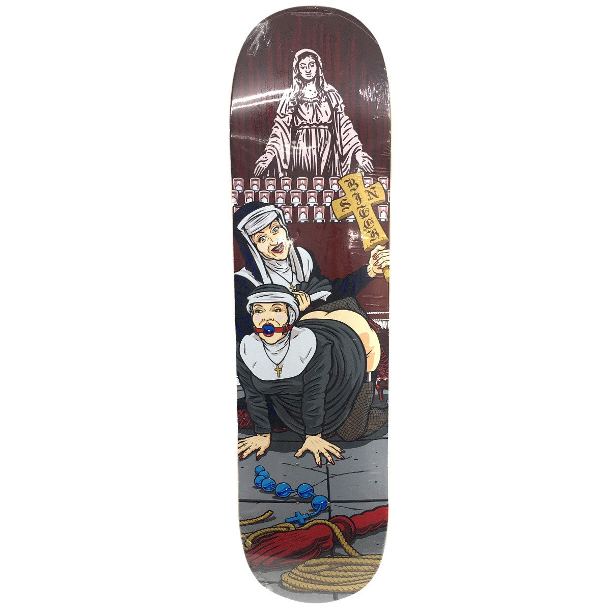 Supreme 22AW Nuns N Guns Skateboardナンズ N ガンズ スケートボード ナンズ ロゴ スケボー デッキ 古着・中古-1枚目のアイテム画像