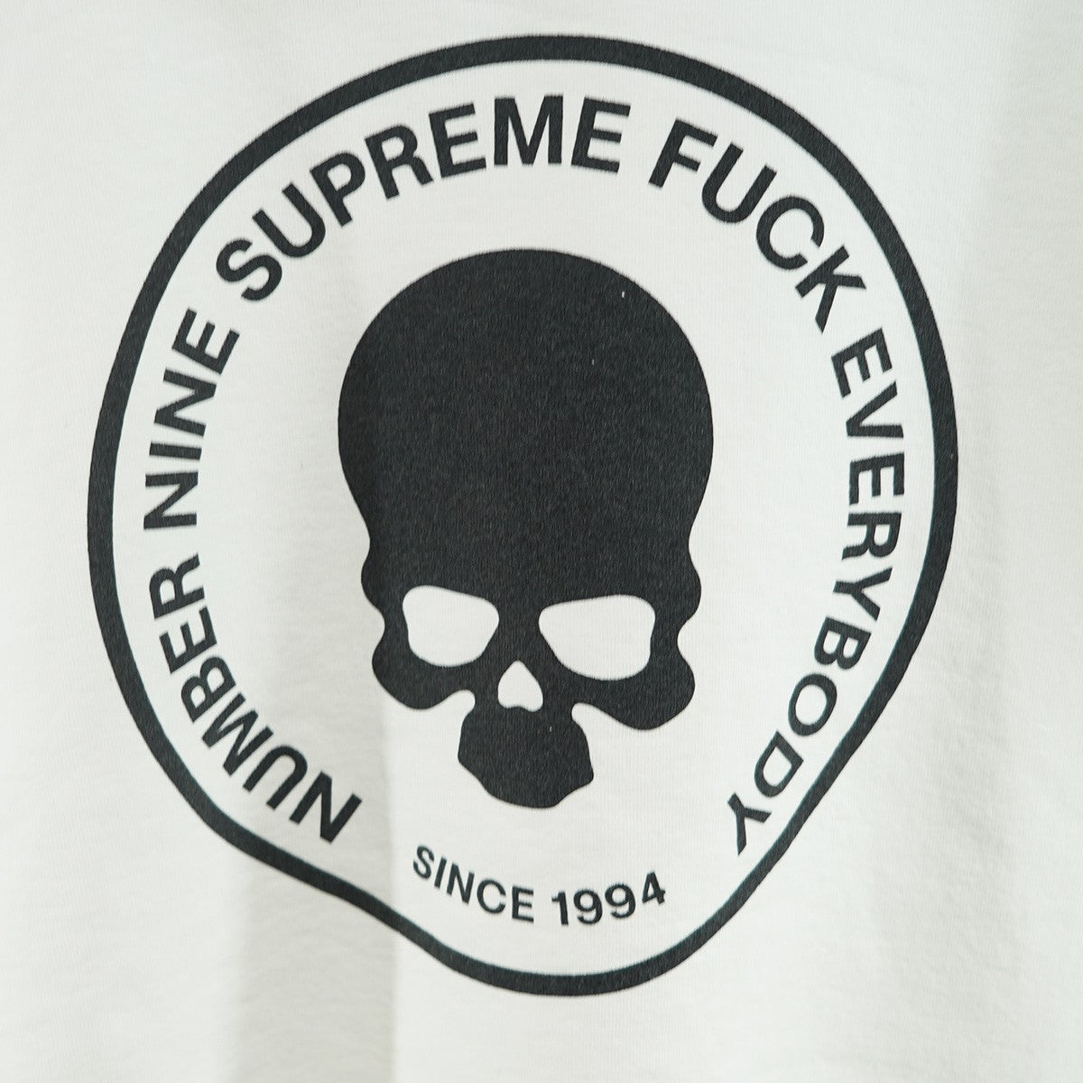 Supreme×NUMBER (N)INE 25AW Number (N)ine Hooded Sweatshirtコラボ ロゴ スカル フーデットスウェットシャツ パーカー 古着・中古-3枚目のアイテム画像
