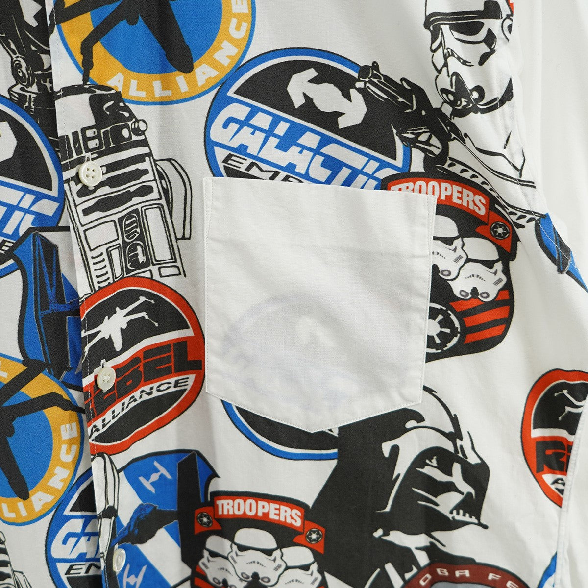 COMME des GARCONS SHIRT STAR WARS スターウォーズ コラボ シャツ 古着・中古-4枚目のアイテム画像