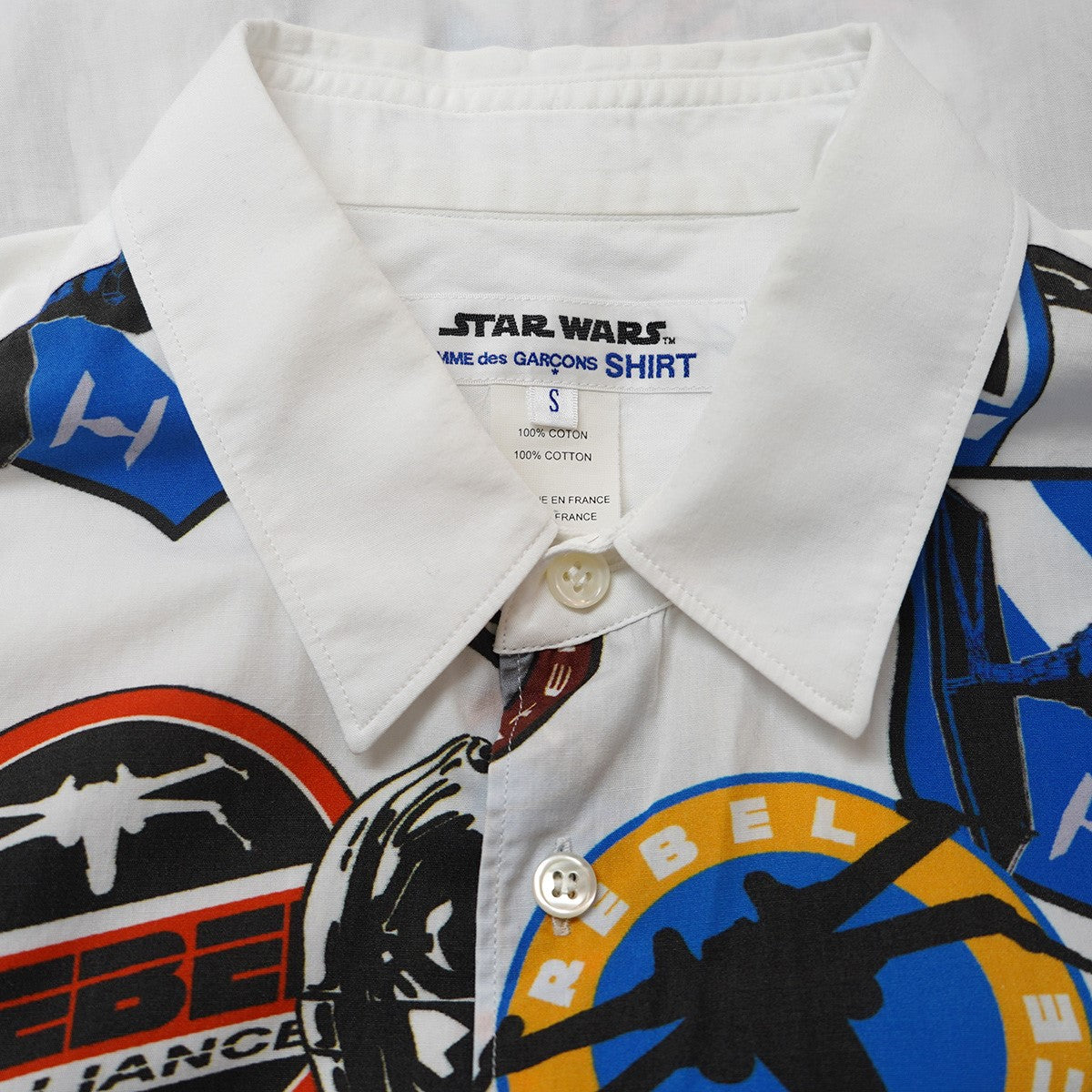  STAR WARS コラボ シャツ ユニフォーム COMME des GARCONS SHIRT(コムデギャルソンシャツ) STAR WARS スター