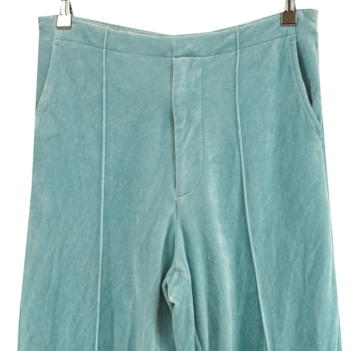 AURALEE 22SS ORGANIC COTTON VELOUR PANTSオーガニックコットン イージー ベロア パンツ 古着・中古-2枚目のアイテム画像