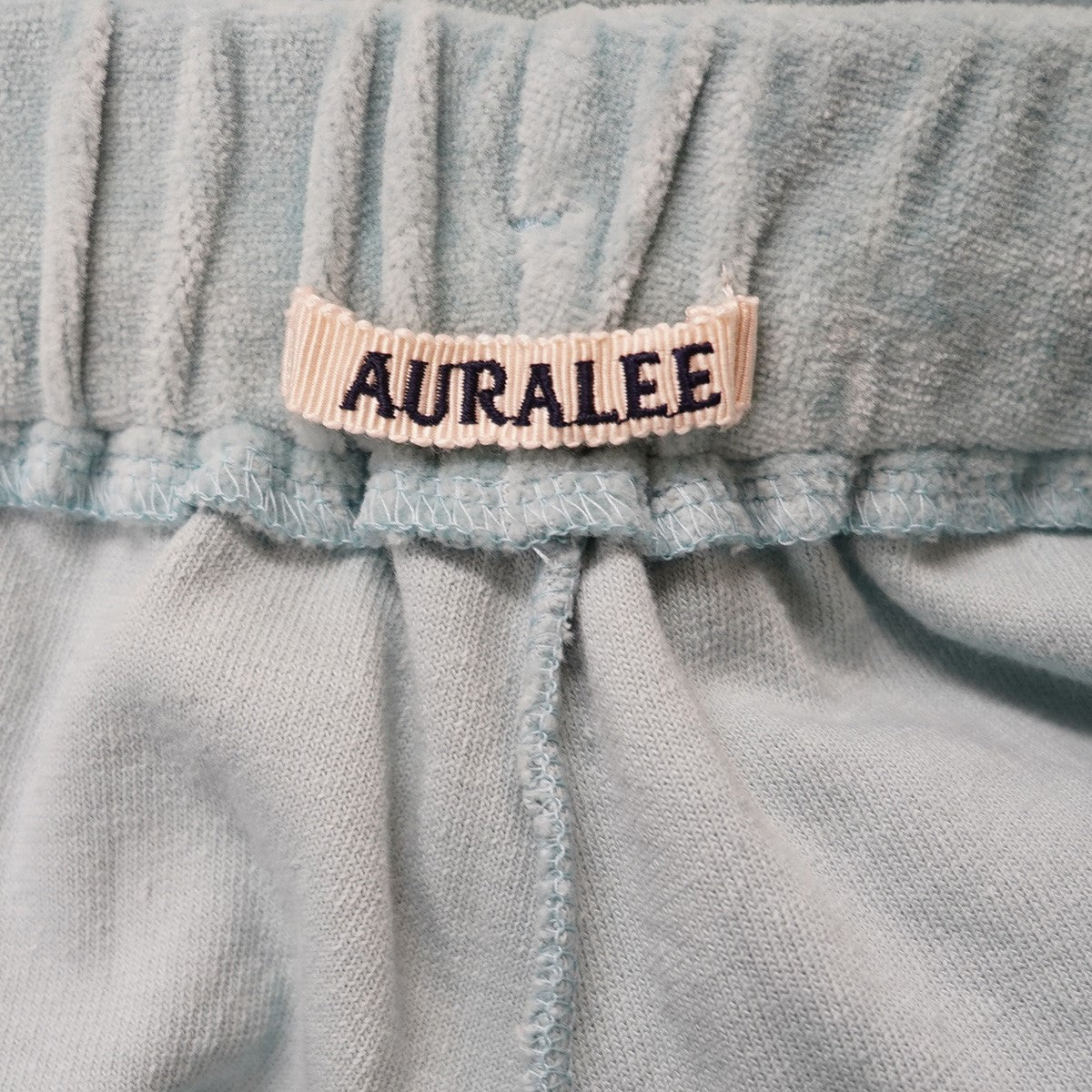 AURALEE 22SS ORGANIC COTTON VELOUR PANTSオーガニックコットン イージー ベロア パンツ 古着・中古-4枚目のアイテム画像