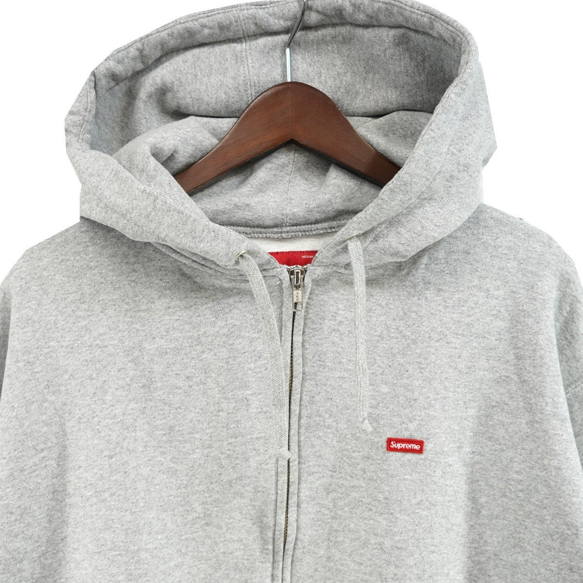 Supreme 25AW Small Box Zip Up Hooded Sweatshirtスモール ボックスロゴ ジップアップ フーデッドスウェットシャツ パーカー 古着・中古-2枚目のアイテム画像