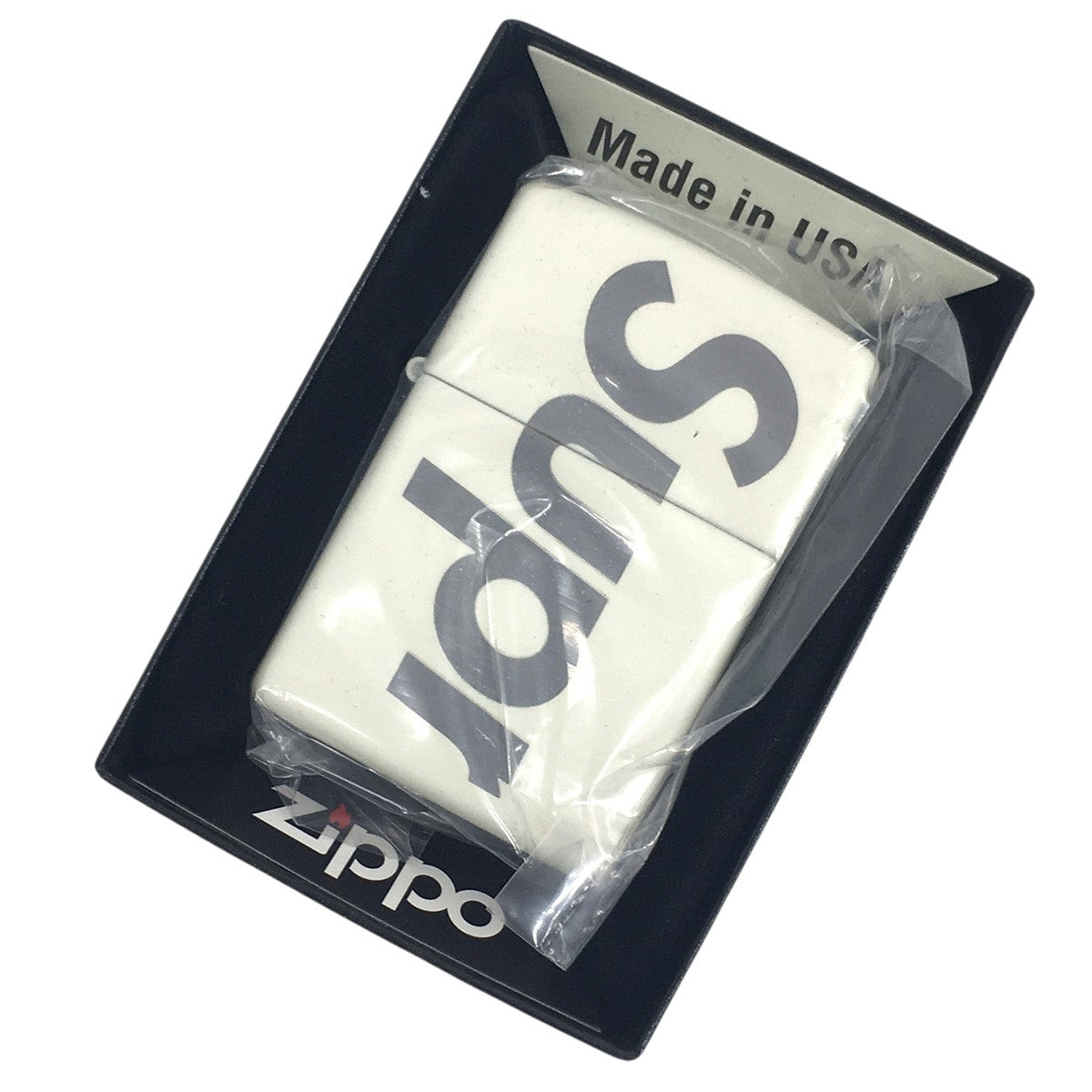 Supreme 20SS Glow-in-the-Dark Zippoロゴ グロー イン ザ ダーク ジッポ 古着・中古-1枚目のアイテム画像