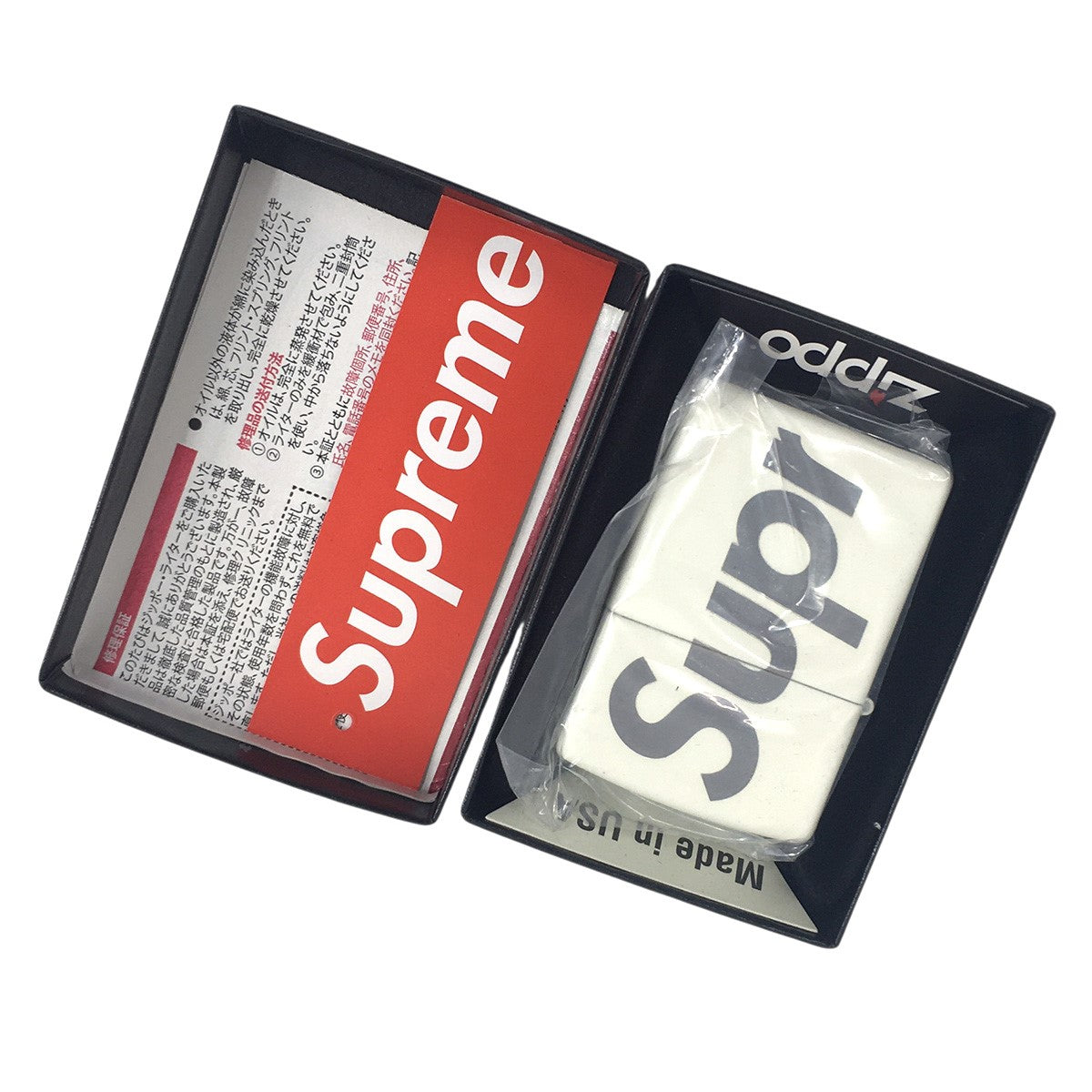 Supreme 20SS Glow-in-the-Dark Zippoロゴ グロー イン ザ ダーク ジッポ 古着・中古-2枚目のアイテム画像