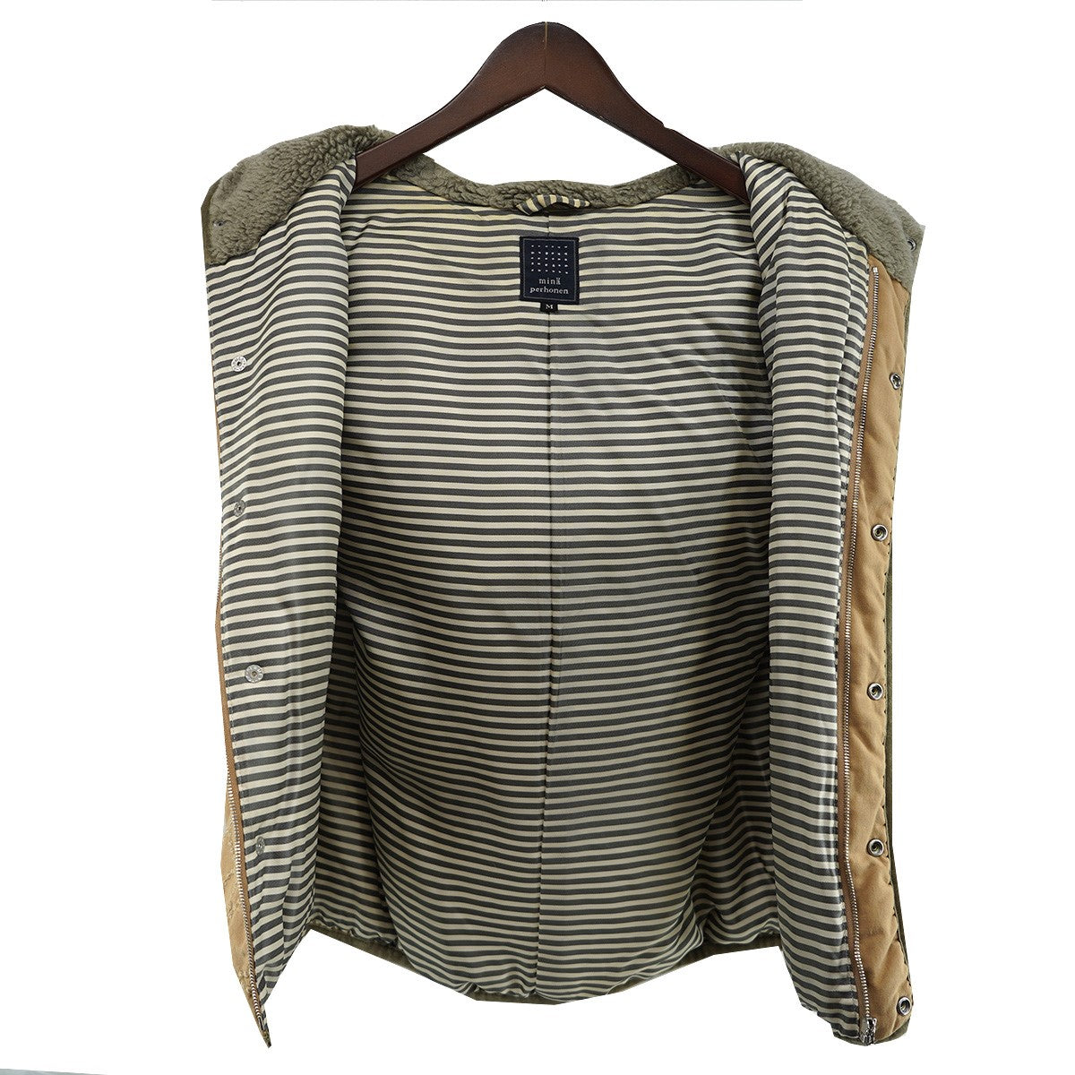 ミナペルホネン　タンバリン　ダウンベスト mina perhonen(ミナペルホネン) tambourine タンバリン 刺繍 ダウン