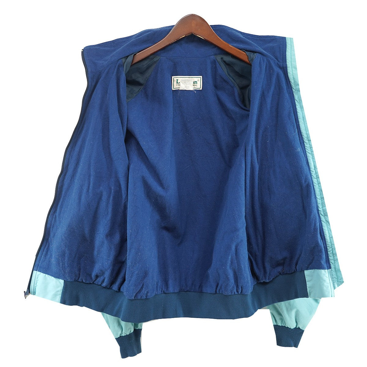 L．L．Bean (Vintage) Vintage ロゴ ナイロン トラック ジャケット 古着・中古-6枚目のアイテム画像