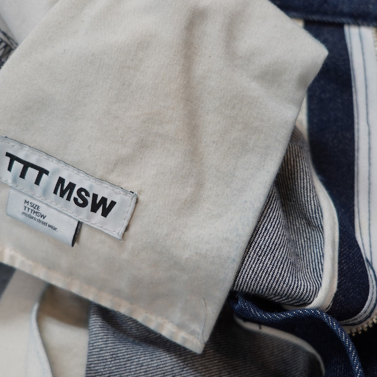 TTT MSW ワイドデニムパンツ TTT-PT06 古着・中古-8枚目のアイテム画像