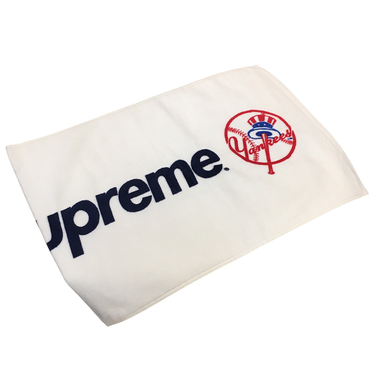 Supreme 15SS ×New York Yankees Hand Towelニューヨークヤンキース ロゴ ハンドタオル 古着・中古-3枚目のアイテム画像