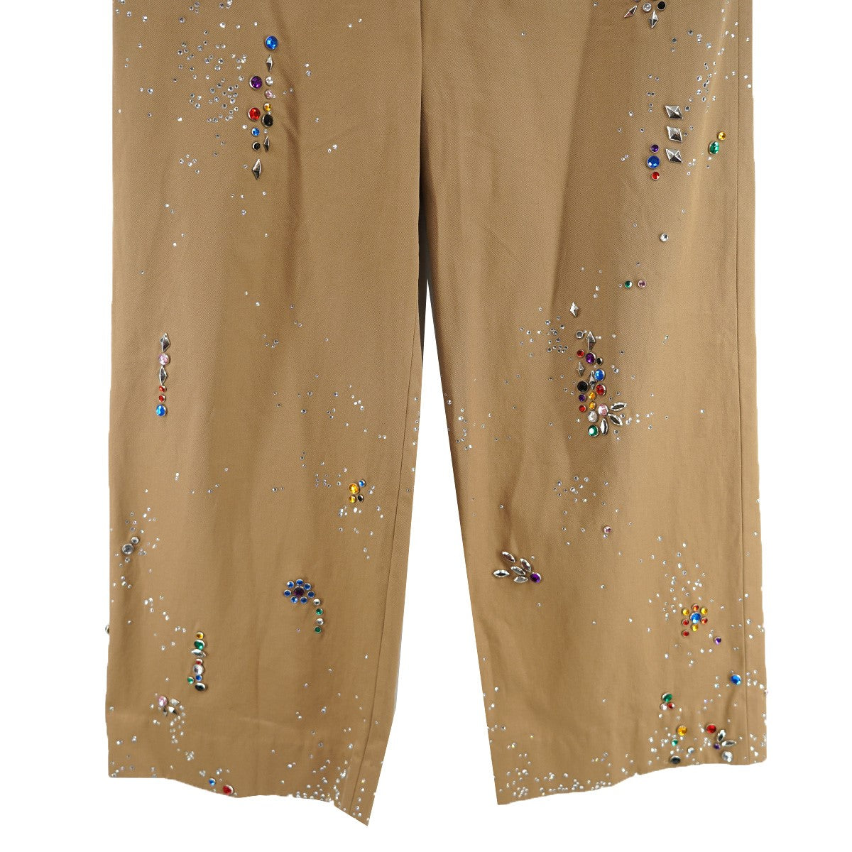 MASU 25AW GALAXY STRAIGHT TROUSERSギャラクシー ラインストーン スタッズ トラウザース パンツ 古着・中古-3枚目のアイテム画像