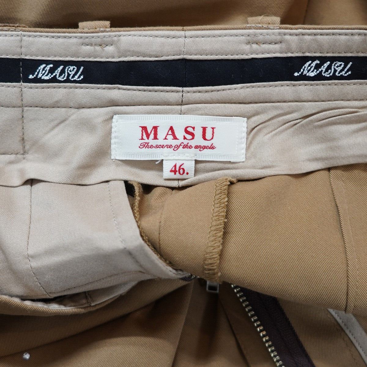 MASU 25AW GALAXY STRAIGHT TROUSERSギャラクシー ラインストーン スタッズ トラウザース パンツ 古着・中古-7枚目のアイテム画像
