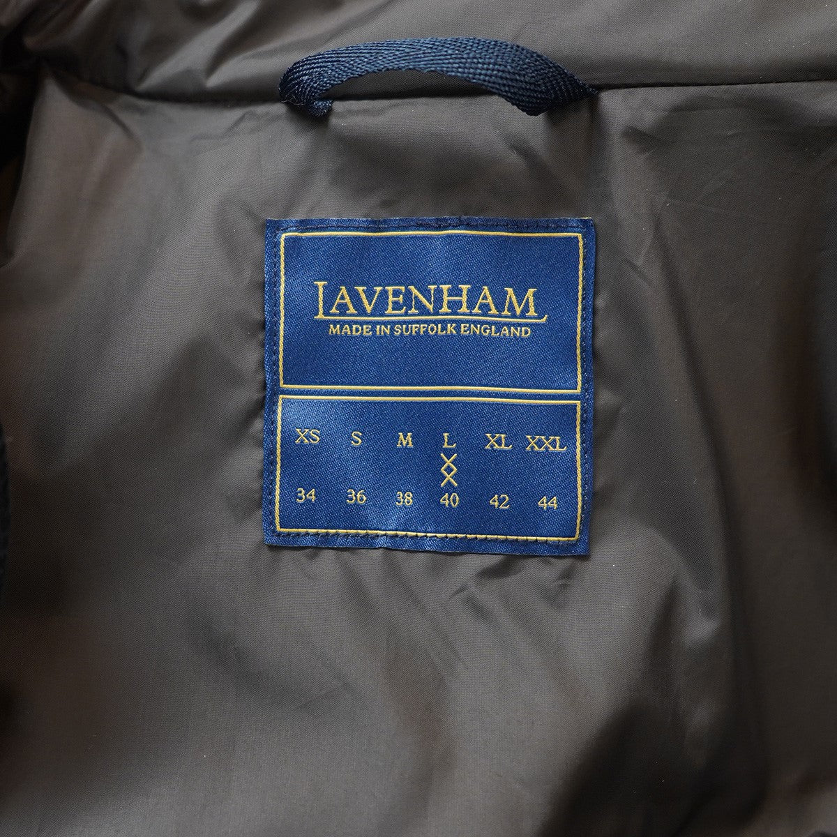 24AW LAVENHAM × BEAMS LIGHTS ／ 別注 MICKFIELD JACKETノーカラー ウール キルティング ジャケット