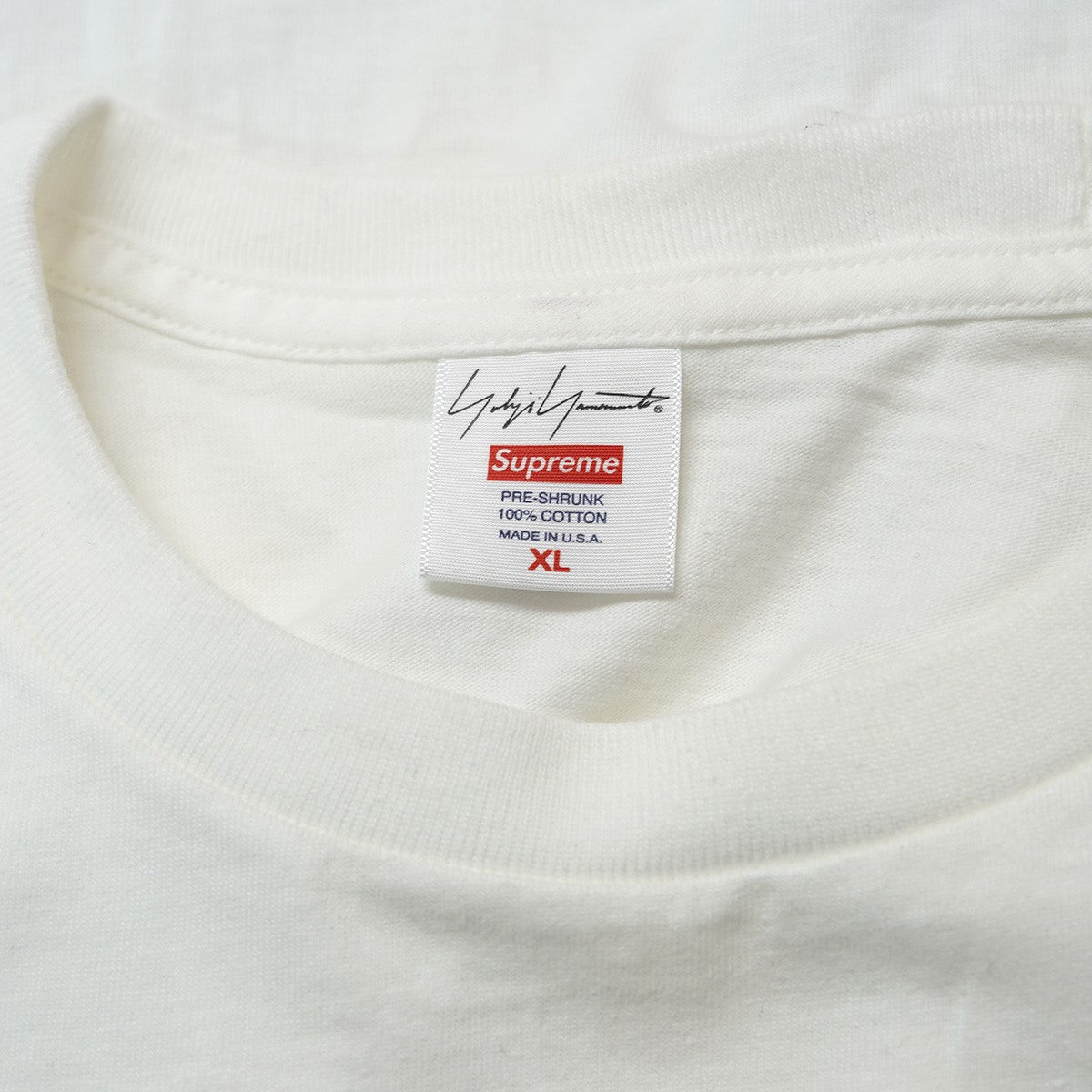 Supreme×YOHJI YAMAMOTO 20AW Yohji Yamamoto Game Over Teeヨウジヤマモト コラボ ロゴ ゲームオーバー グラフィック Tシャツ 古着・中古-4枚目のアイテム画像
