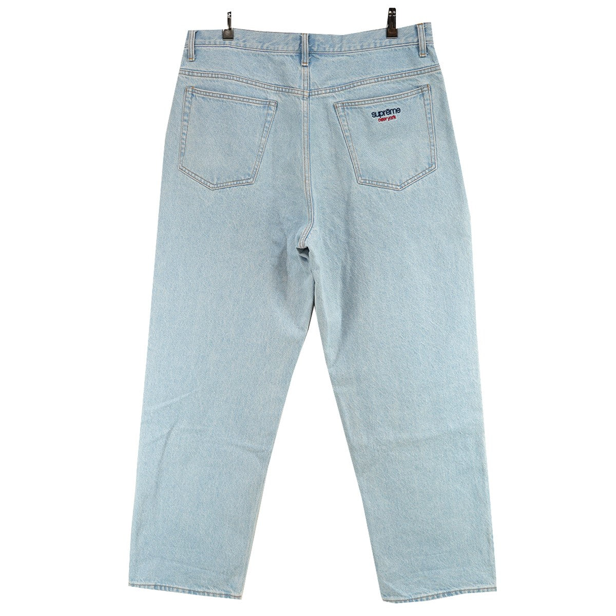 Supreme 24SS Baggy Jeanワイド バック クラシック ロゴ バギー ジーン デニム パンツ 古着・中古-1枚目のアイテム画像