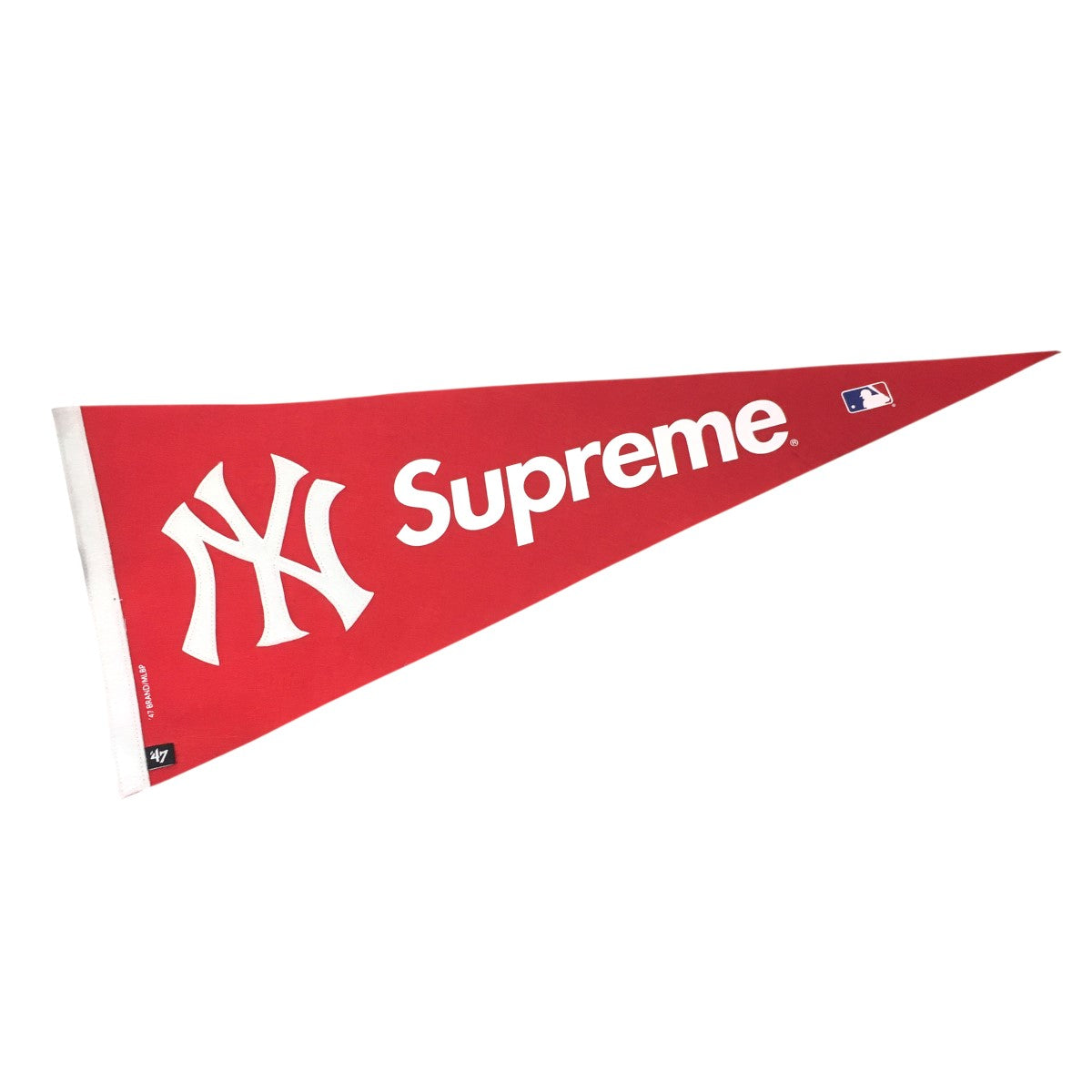 Supreme 15SS New York Yankees／Supreme／’47 Brand Yankees Pennantニューヨーク ヤンキース ロゴ ペナント 古着・中古-1枚目のアイテム画像