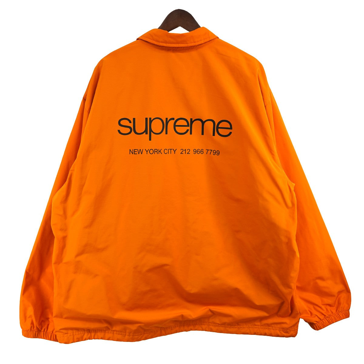 Supreme 23AW Nyc Coaches Jacketニューヨーク エヌワイシー ロゴ コーチジャケット 古着・中古-1枚目のアイテム画像