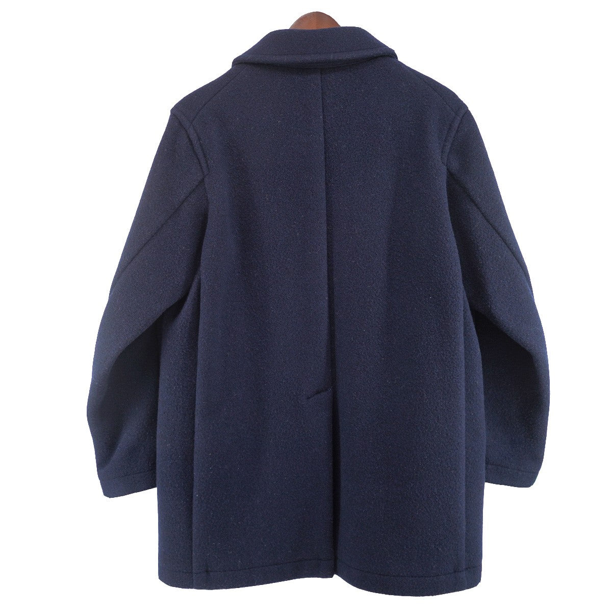 DANTON ダントン ウールモッサ コート ジャケット 42 大きいサイズ DANTON(ダントン) 最終価格 ロゴ ウールモッサ シングルコート JD-8534