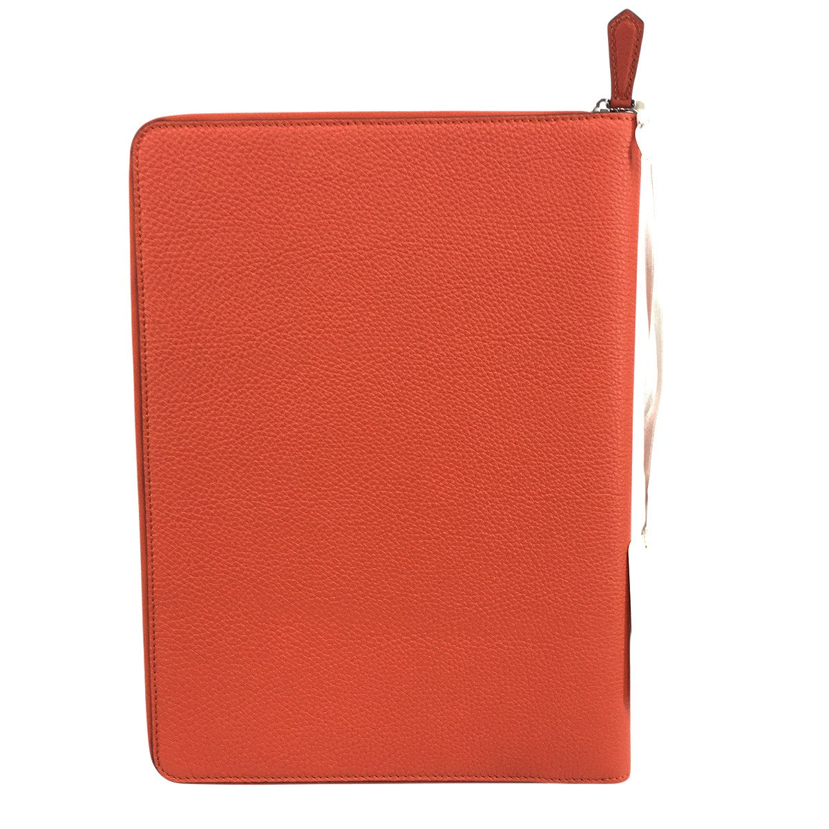 FENDI ロゴ レザー クラッチバッグ 鞄 PC パソコン ケースCHRISTMAS POU ROMAN CALF FOX + PALLADIUM 古着・中古-4枚目のアイテム画像
