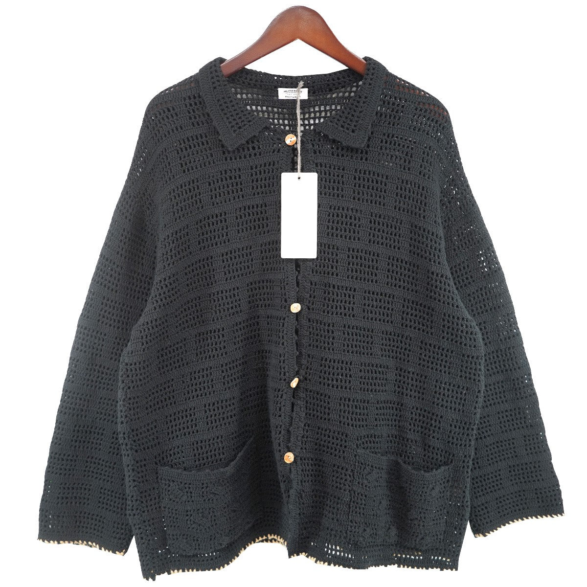 MAATEE＆SONS 25SS Hand knit ハンド ニット シャツ ジャケット 古着・中古-1枚目のアイテム画像