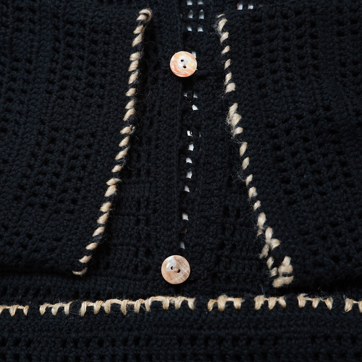 トップス MAATEE&SONS Hand Knit Jacket 25SS MAATEE＆SONS(マーティーアンドサンズ) 25SS Hand knit ハンド ニット