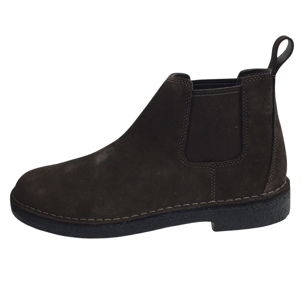 CLARKS Desert Chelsea ／ デザートチェルシー （ダークブラウンスエード）スウェード サイドゴア ブーツ シューズ 靴 古着・中古-4枚目のアイテム画像