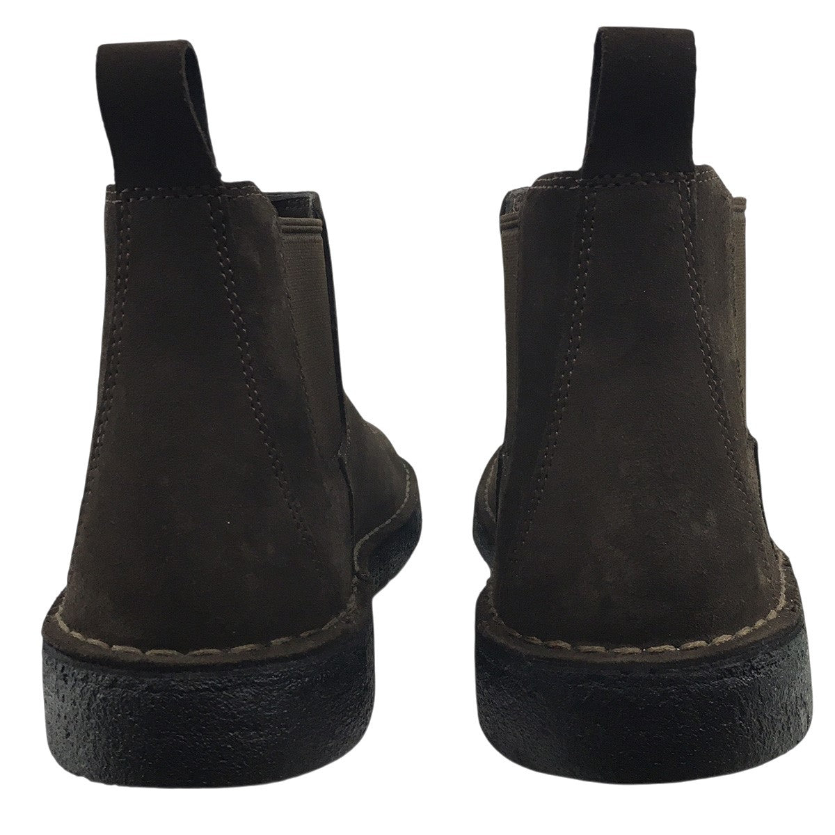 CLARKS Desert Chelsea ／ デザートチェルシー （ダークブラウンスエード）スウェード サイドゴア ブーツ シューズ 靴 古着・中古-5枚目のアイテム画像