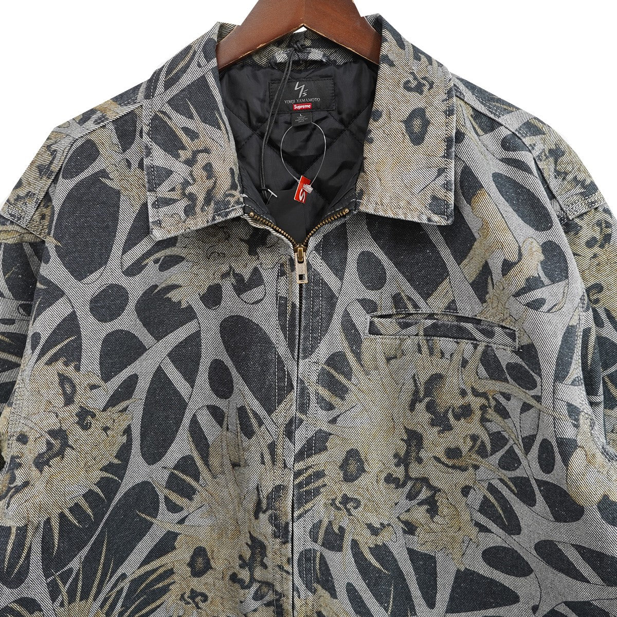 Supreme×Y’s YOHJI YAMAMOTO 25AW Y’s by Yohji Yamamoto Denim Work Jacketロゴ スカル ワイズバイヨウジヤマモト デニム ワーク ジャケット 古着・中古-3枚目のアイテム画像