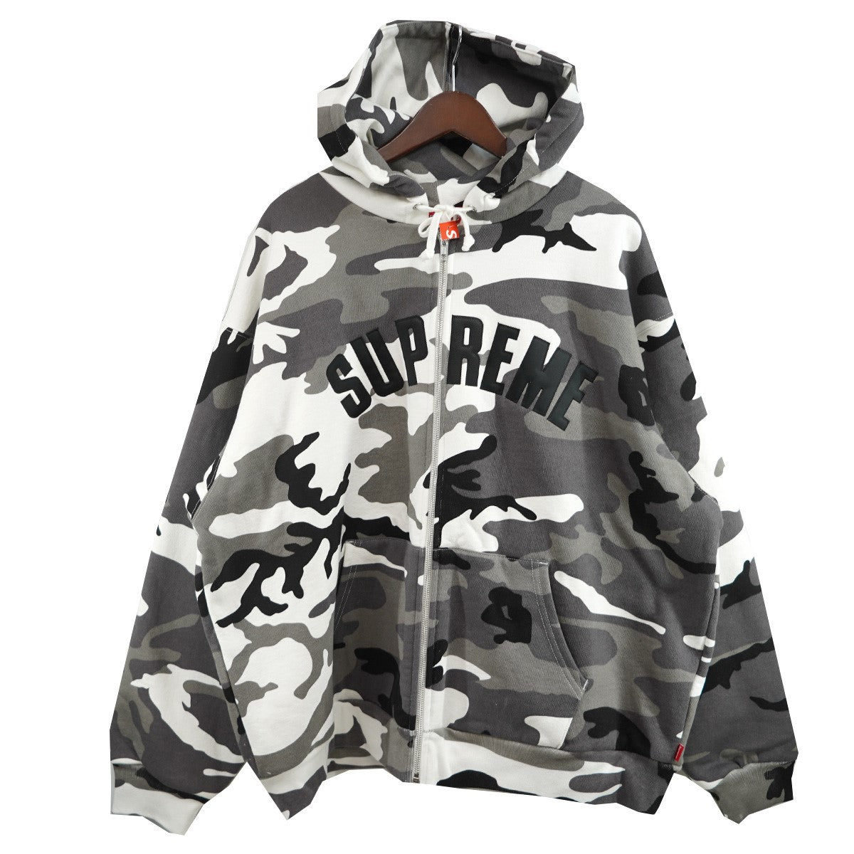 Supreme 25AW Arc Thermal Lined Zip Up Hooded Sweatshirtアーチ ロゴ サーマル ラインド ジップ アップ フーデッドスウェットシャツ パーカー 古着・中古-1枚目のアイテム画像