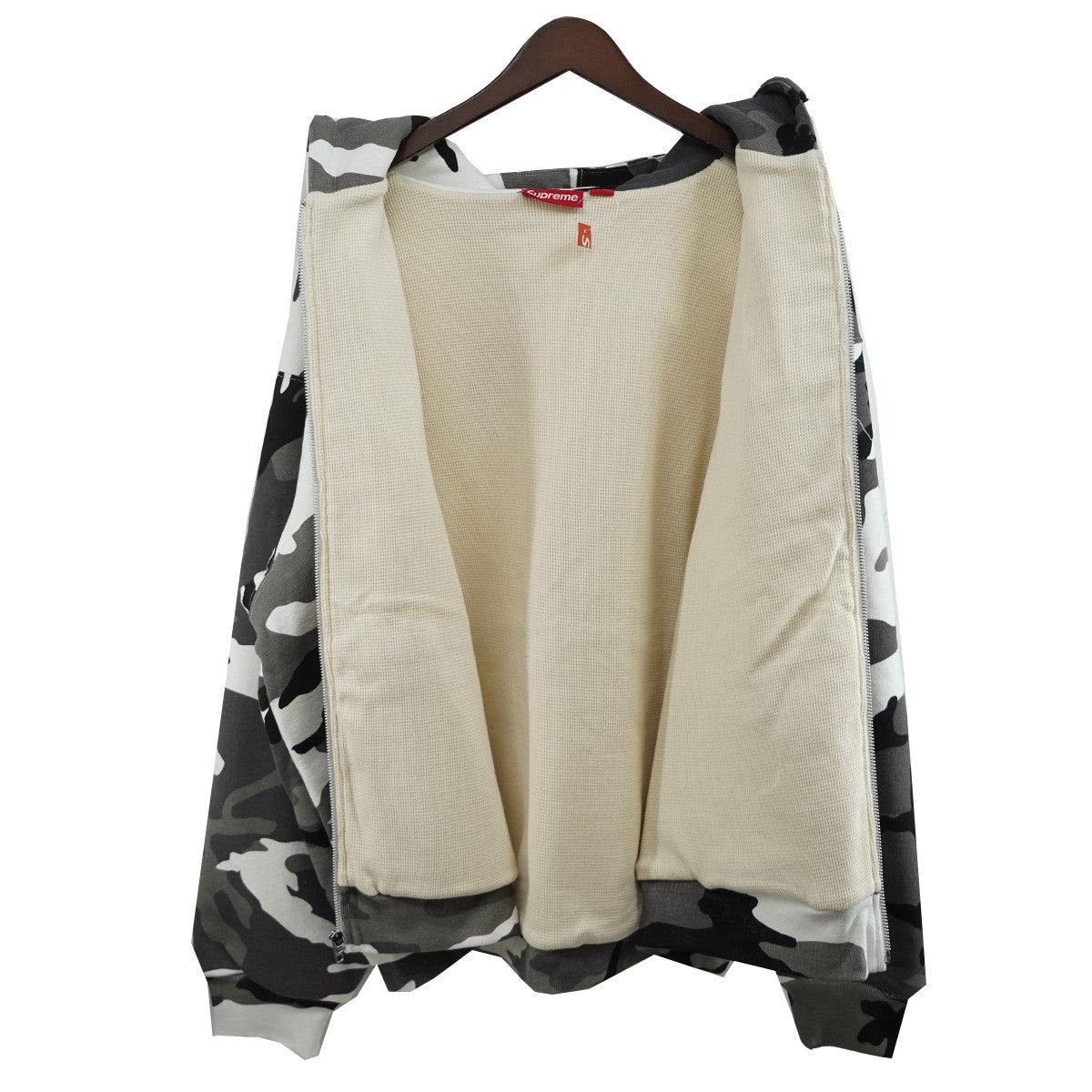 Supreme 25AW Arc Thermal Lined Zip Up Hooded Sweatshirtアーチ ロゴ サーマル ラインド ジップ アップ フーデッドスウェットシャツ パーカー 古着・中古-4枚目のアイテム画像