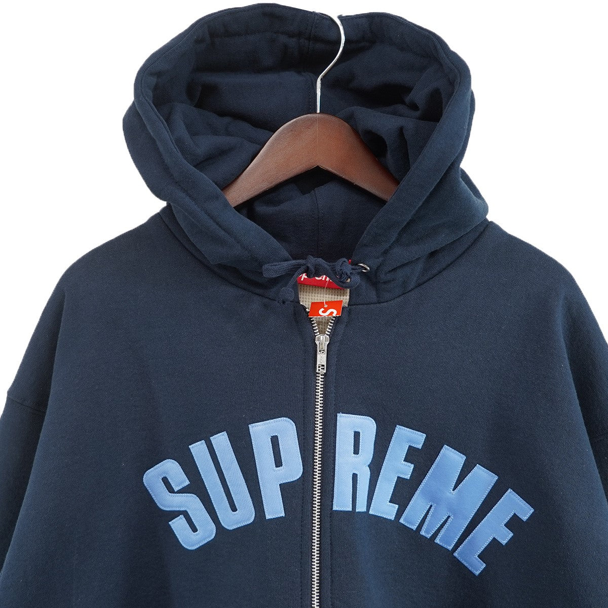 Supreme 25AW Arc Thermal Zip Up Hooded Sweatshirtアーチ ロゴ サーマル ジップ アップ フーデットスウェットシャツ パーカー 古着・中古-2枚目のアイテム画像