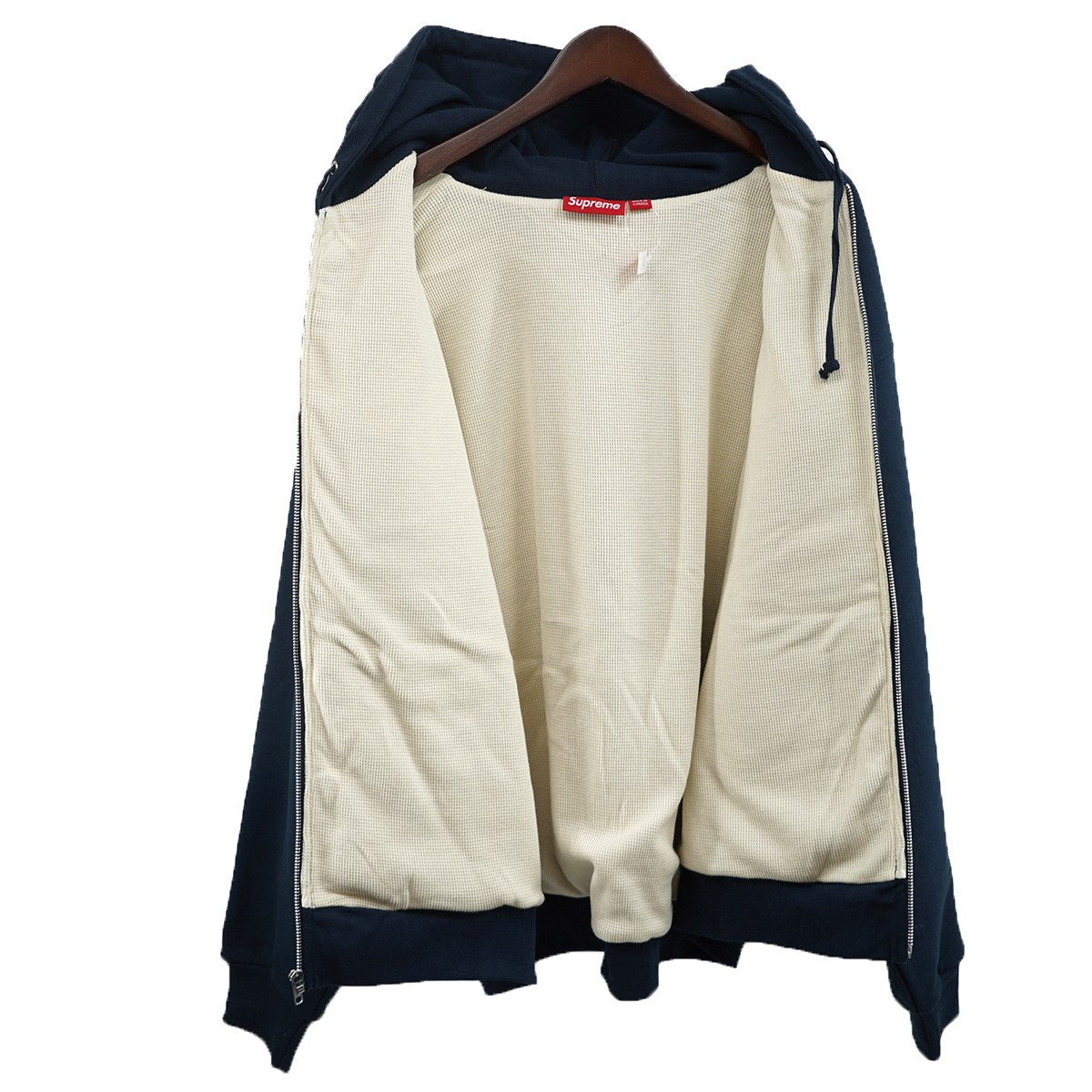 Supreme 25AW Arc Thermal Zip Up Hooded Sweatshirtアーチ ロゴ サーマル ジップ アップ フーデットスウェットシャツ パーカー 古着・中古-5枚目のアイテム画像