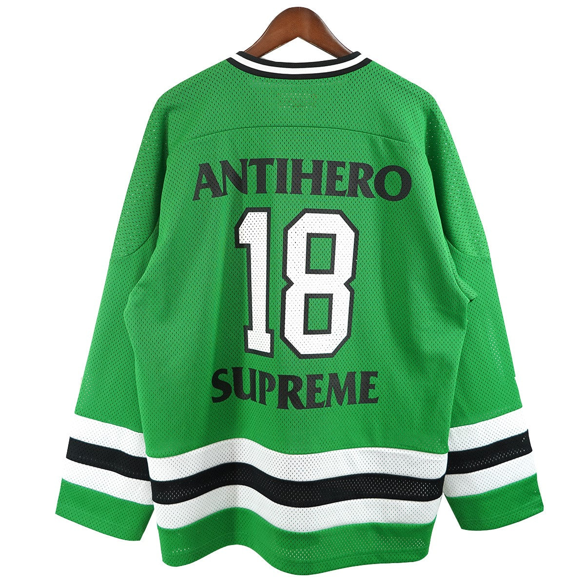 Supreme×ANTIHERO 25AW ANTIHERO Ozzy Hockey Jerseyアンタイヒーロー オジー ホッケー ジャージ- ロゴ プルオーバー ゲームシャツ 古着・中古-2枚目のアイテム画像