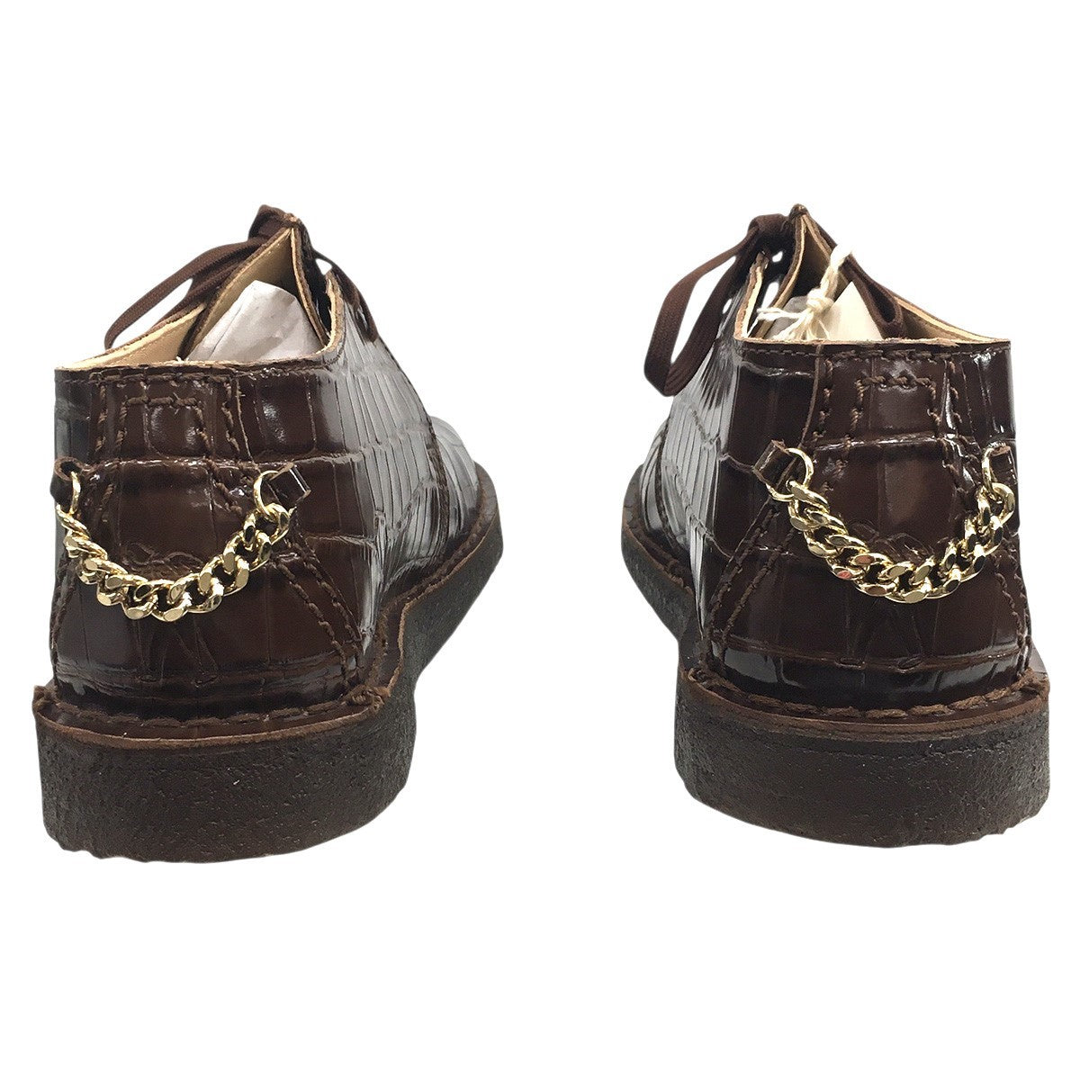 Supreme×MARTINE ROSE 24AW Martine Rose × Clarks Desert Trekデザートトレック チェーン 型押し ブーツ シューズ 靴 古着・中古-4枚目のアイテム画像