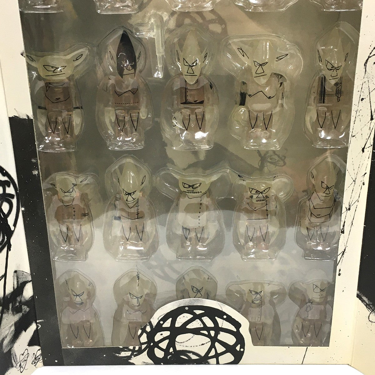 MEDICOM TOY×Futura 500セット限定アイテム MEDICOM TOY Futura 2000 UNKLE Kubrick Set of 252004年発売 フューチュラ アンクル・キューブリック フィギュア セット 古着・中古-4枚目のアイテム画像