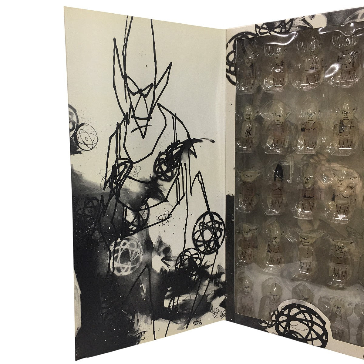 MEDICOM TOY×Futura 500セット限定アイテム MEDICOM TOY Futura 2000 UNKLE Kubrick Set of 252004年発売 フューチュラ アンクル・キューブリック フィギュア セット 古着・中古-5枚目のアイテム画像